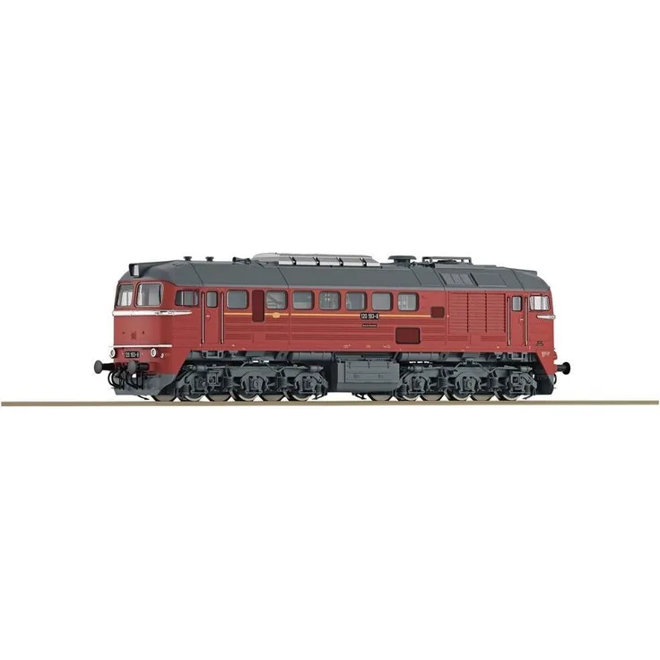 Roco H0 Ro Diesellok BR 120, DR (DC) (H0) - Modellbahnlok mit digitaler Steuerung