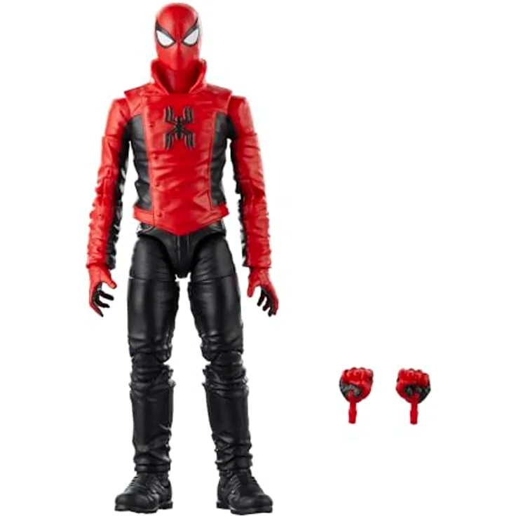 Marvel Legends Series Last Stand Spider-Man, Action-Figur 15 cm mit 2 austauschbaren Händen und 20 Bewegungspunkten