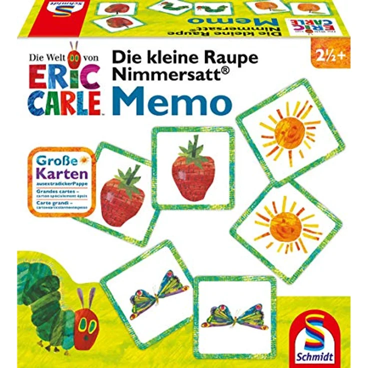 Schmidt Spiele - Die kleine Raupe Nimmersatt - Memo – Bild 2