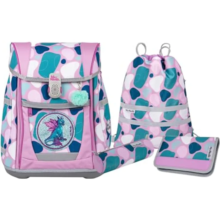 McNeill TENERO Schulranzen-Set, 5tlg., Kollektion 2024, Barba