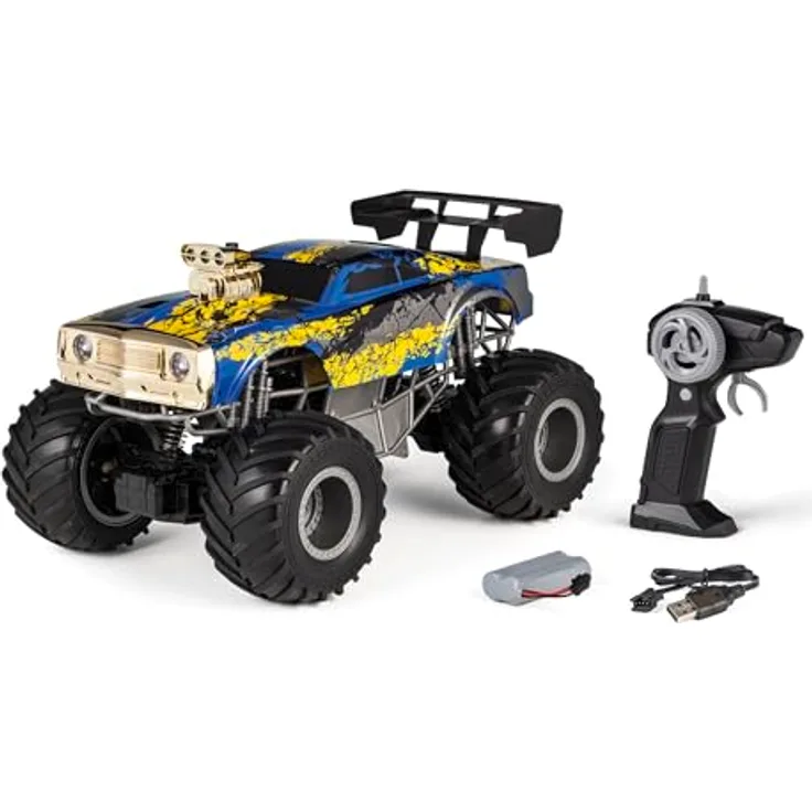 Revell Control RC Car GhostDriver XXL, ferngesteuertes Auto mit beleuchtetem Body und benutzerfreundlichem Handling