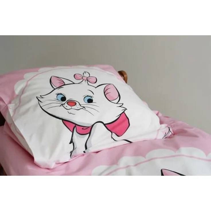BrandMac Disney Aristocats Bettwäsche Set 80 x 80 cm / 135 x 200 cm, 100% Baumwolle, Kinderbettwäschen – Bild 3