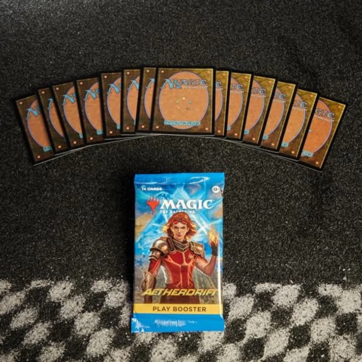 Wizards of the Coast Play Booster Display Magic The Gathering Aetherdrift Sammelkarten One Size, mit exklusiven Foilkarten und glänzenden Traditionelle Foilkarten – Bild 4