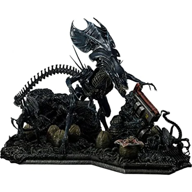 Prime 1 Studio Aliens Premium Masterline Series Alien Battle Diorama, 71 cm – Bild 1