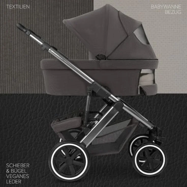 ABC Design Salsa 5 Air - Almond, Buggy mit großen Luftreifen und integrierter Federung – Bild 2