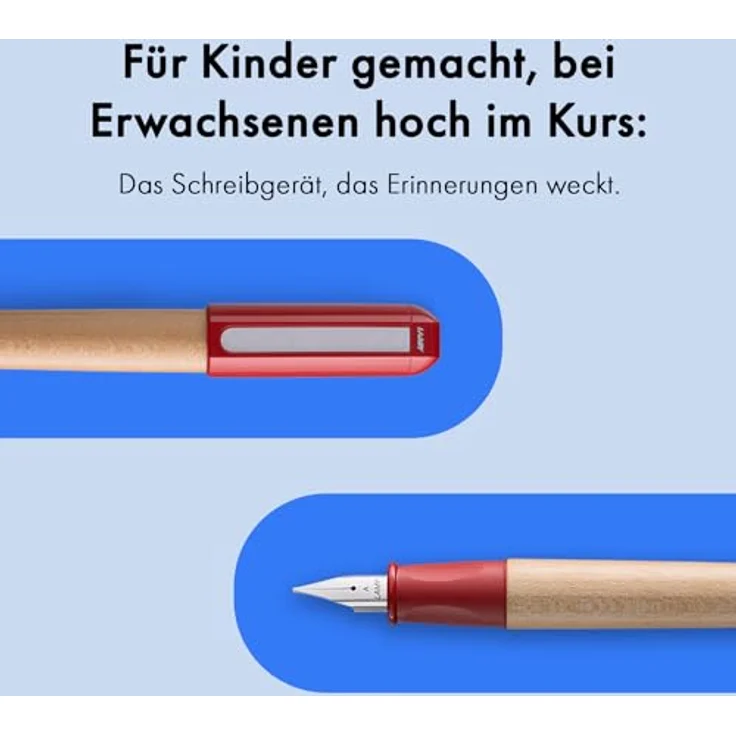 LAMY Schreiblernfüller ABC Holz rot (Federbreite/ Minenbreite: LH) – Bild 4