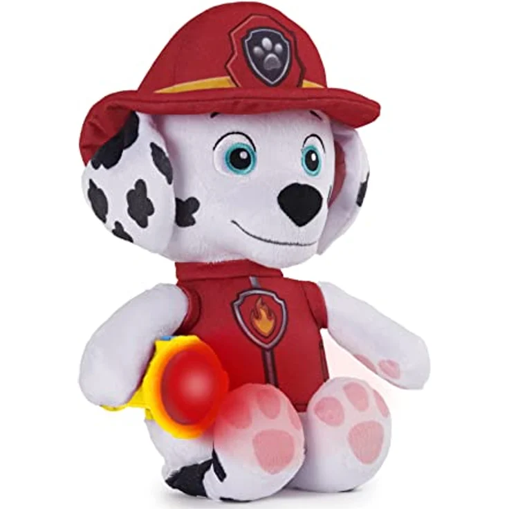 PAW PATROL 6059298, Snuggle Up Marshall Plush with Torch and Sounds, for Kids Aged 3 and Up – Bild 5