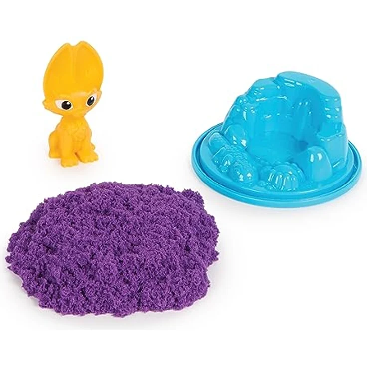 Kinetic Sand Surprise - 113 g farbiger magischer kinetischer Sand aus Schweden mit Tierfigur und Accessoires für kreatives Indoor-Sandspiel, für Kinder ab 3 Jahren – Bild 3