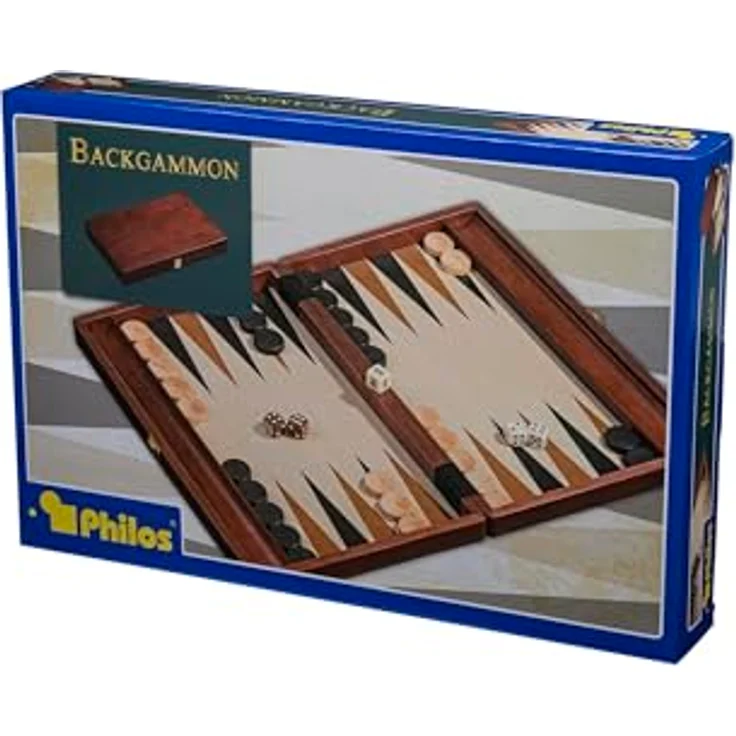 Backgammon Kos 35. 5x23cm - Preisvergleich – Bild 6