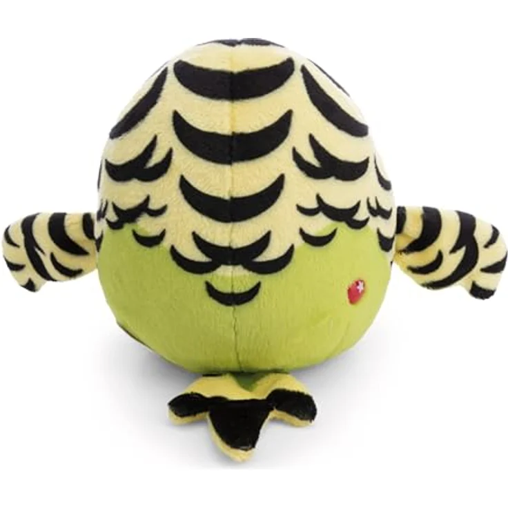 NICI Kuscheltier GLUBSCHIS Baby Wellensittich Bobbolito 13cm - grünes Plüschtier mit großen Glitzeraugen, perfekter Begleiter zum Kuscheln und Spielen, ideales Geschenk für Kinder und Erwachsene | 63052 – Bild 4