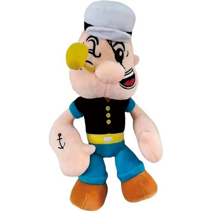 Tinisu Plüschfigur Popeye Kuscheltier - 32 cm Plüschtier weiches Stofftier, Tinisu Popeye Plüschfigur 32 cm, weiches Stofftier - Preisvergleich – Bild 1