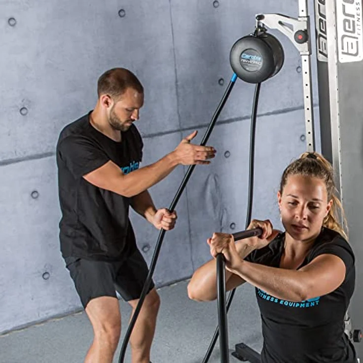 Aerobis revvll PRO, Springseil mit 4 m TPU-Seil und 10 cm Seilmarkierung für funktionelles Seilwiderstandstraining – Bild 5