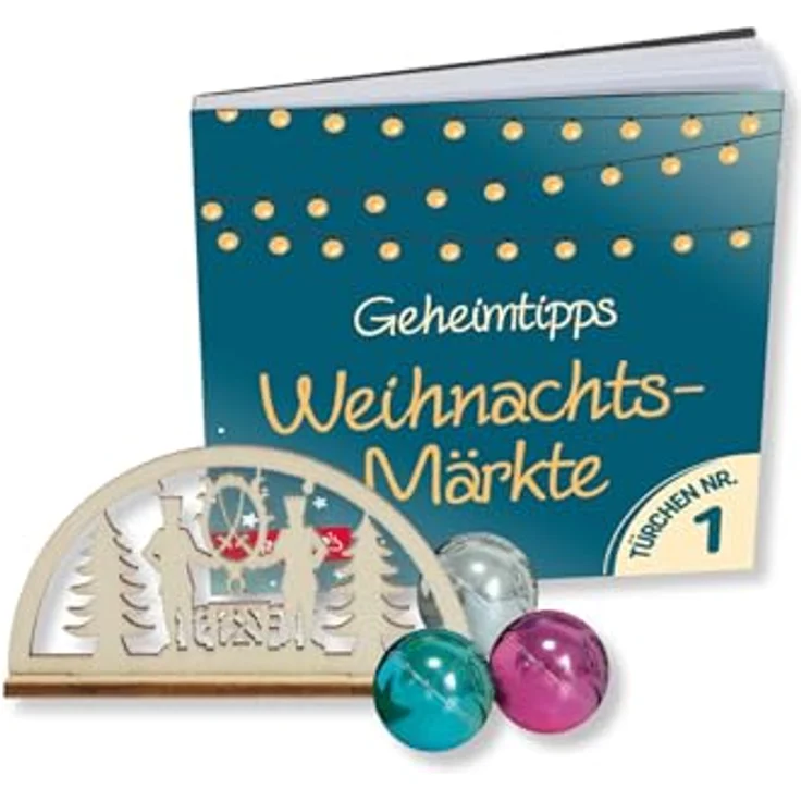 Huber-Kölle Budenzauber Adventskalender, 24 Überraschungen für weihnachtliche Vorfreude, flaches Format – Bild 3