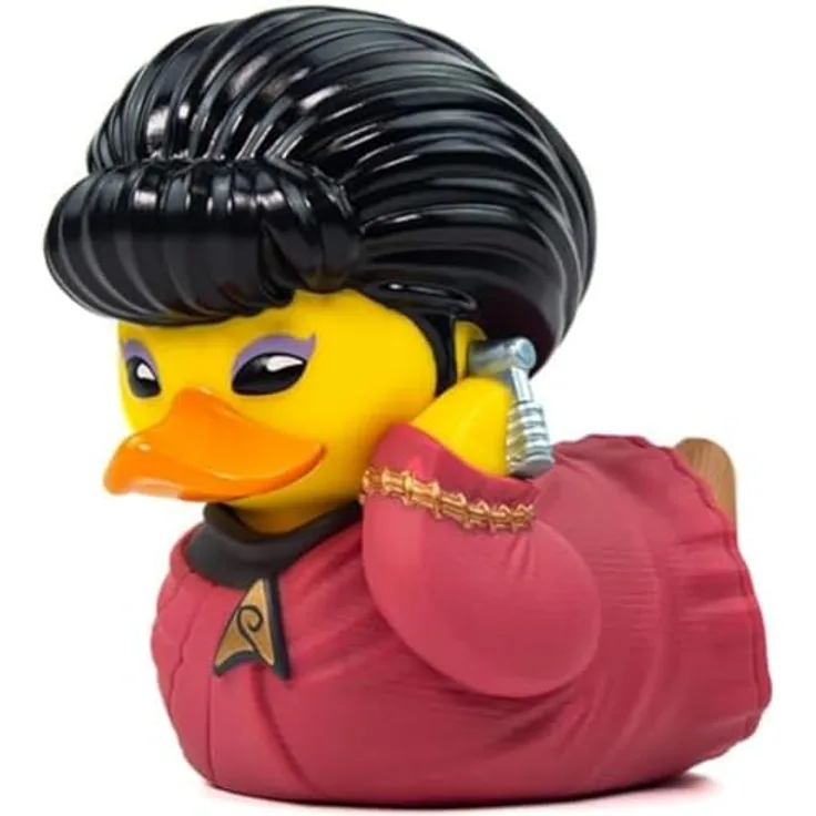 TUBBZ Nyota Uhura Vinyl Sammelfigur in Form einer Gummiente, offizielle Star Trek Box-Ausgabe
