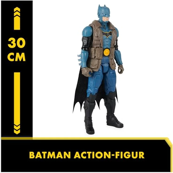 DC Comics Batman S10-Actionfigur, 30 cm groß, voll beweglich mit original Comic-Design, Spielzeug für Kinder ab 4 Jahren – Bild 3