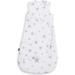 SnuzPouch Baby-Schlafsack mit Windelwechselreißverschluss (Sommer) - 6-18 Monate - 1 Tog (grau Stern)