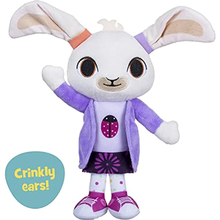 Bing Coco Teddybär, knisternde Ohren, superweich und kuschelig, aus der TV-Show CBeebies – Bild 2