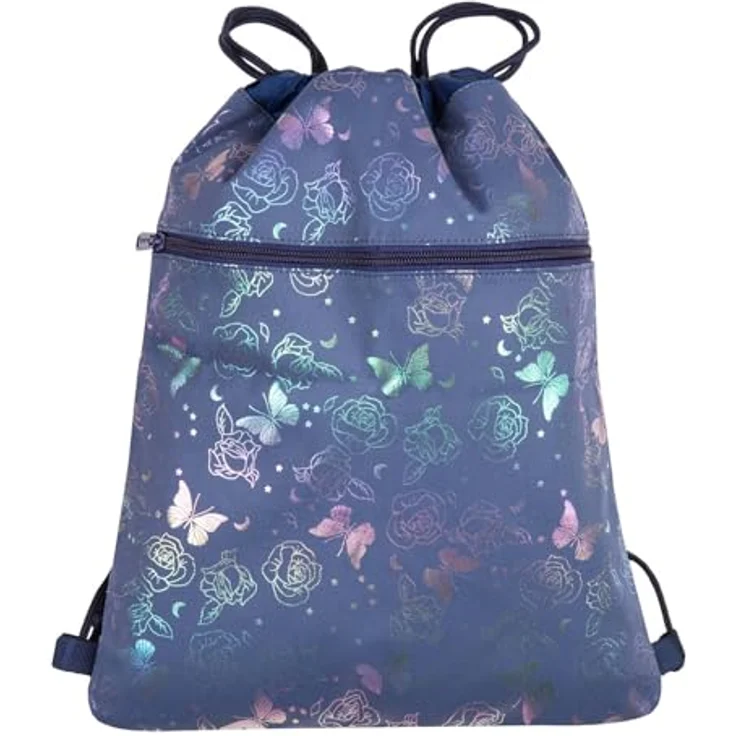 McNeill Schulranzen-Set PERFECTO, ROSES, ergonomisch mit ClickFlex-Rückensystem, 5-teilig, 22 l Volumen, inkl. Reflektoren – Bild 9