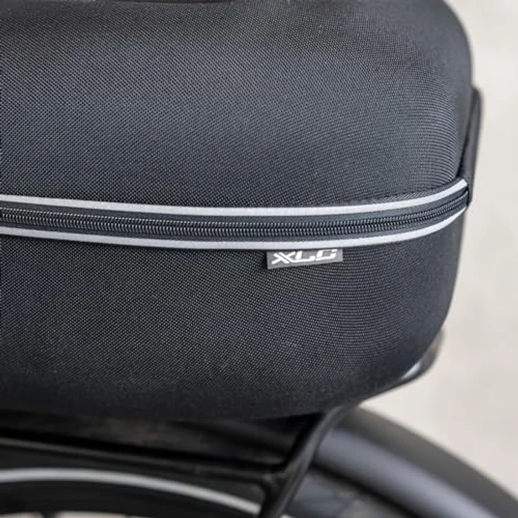 XLC Unisex – Erwachsene Cargo Box Carry More BA-B06, Schwarz, 270x220x420 – Bild 5