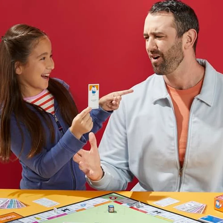 Hasbro Gaming Monopoly Erweiterung Prison, Regeln für Gefängnisfelder angepasst, verkürzt die Spieldauer um die Hälfte – Bild 7