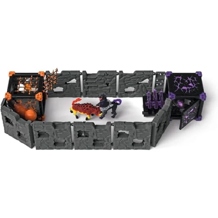 Schleich BattleCave Arena - Lava vs Schatten - ELDRADOR (42673) mit 88 x 55 x 20 cm, kombinierbar mit allen Battle Caves – Bild 5