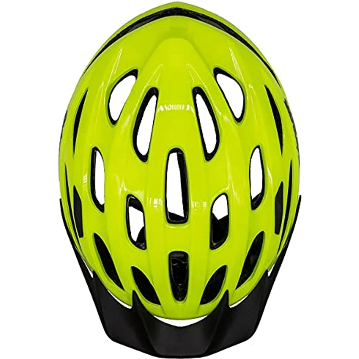 Airtracks Fahrradhelm für Damen und Herren Star K-60 Allround Radhelm MTB Helm Neon, S/M (53-58cm) - Leichter Radsporthelm mit 25 Belüftungsöffnungen und Größenverstellsystem – Bild 2