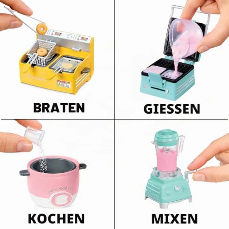 MGA Miniverse Make It Mini Appliances Series 3, Sammelfiguren mit echten Funktionen, Mehrfarbig – Bild 7