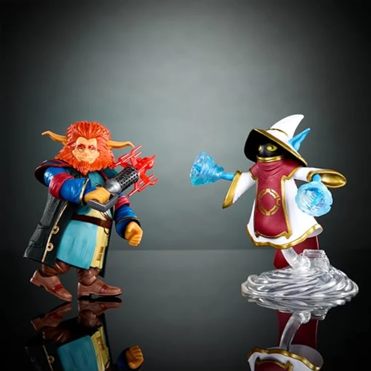 Masters of the Universe Masterverse: Revolution Exclusive Figuren, Gwildor & Orko 2er Pack aus Kunststoff, HTG87 – Bild 4