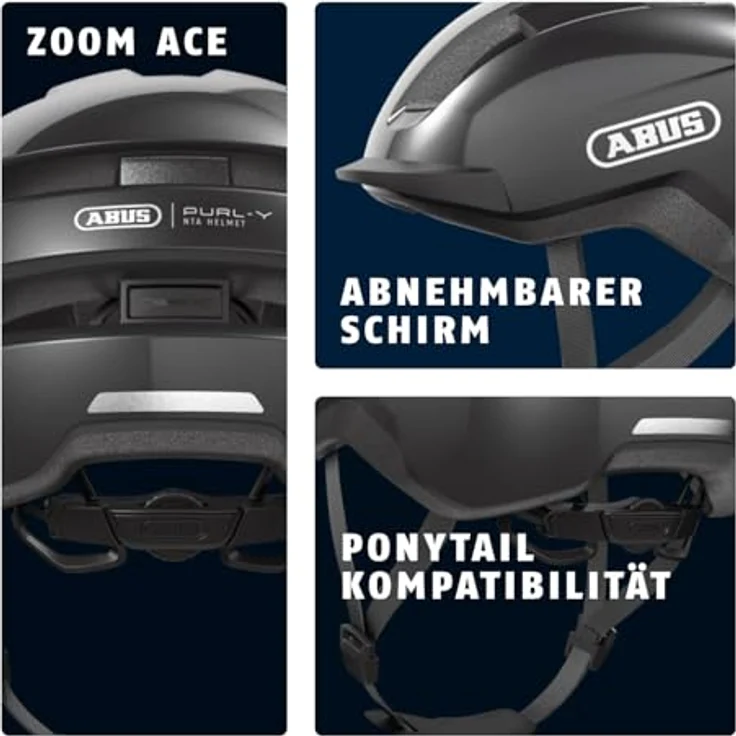 Abus PURL-Y Fahrradhelm, NTA-Schutzhelm für Erwachsene und Jugendliche, geeignet für E-Bike und S-Pedelec – Bild 3