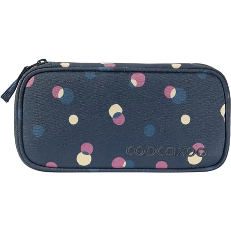 Coocazoo Schulrucksack-Set Mate „Bubble Dreams“, ergonomischer 30L Tornister, höhenverstellbar mit Hüftgurt, schwarz, inkl. Federmäppchen und Turnbeutel – Bild 4
