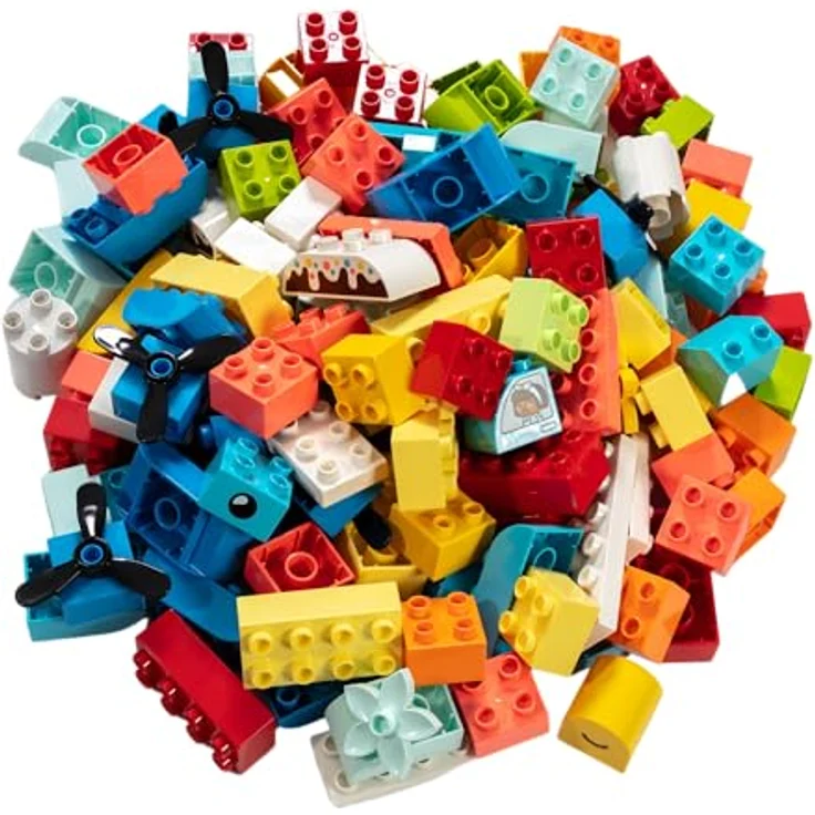 Stein-Experte Lego® DUPLO® Steine Sondersteine Bunt Gemischt NEU! Menge 120x – Bild 1
