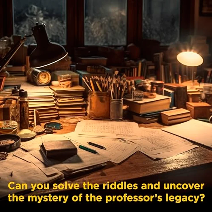 Thames & Kosmos The Professor's Last Riddle | Escape Room Brettspiel | Mystery Solving | mit berühmten Städten – Bild 5