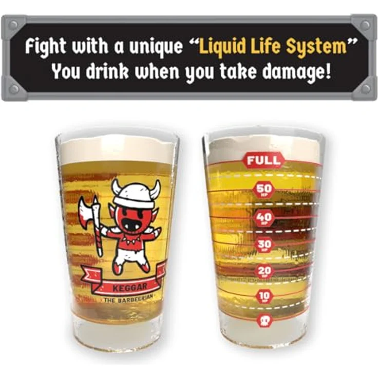 Magni Heroes of Barcadia, Brettspiel für 2 bis 6 Spieler, basierend auf Plättchen mit interaktivem Getränkekonzept – Bild 3