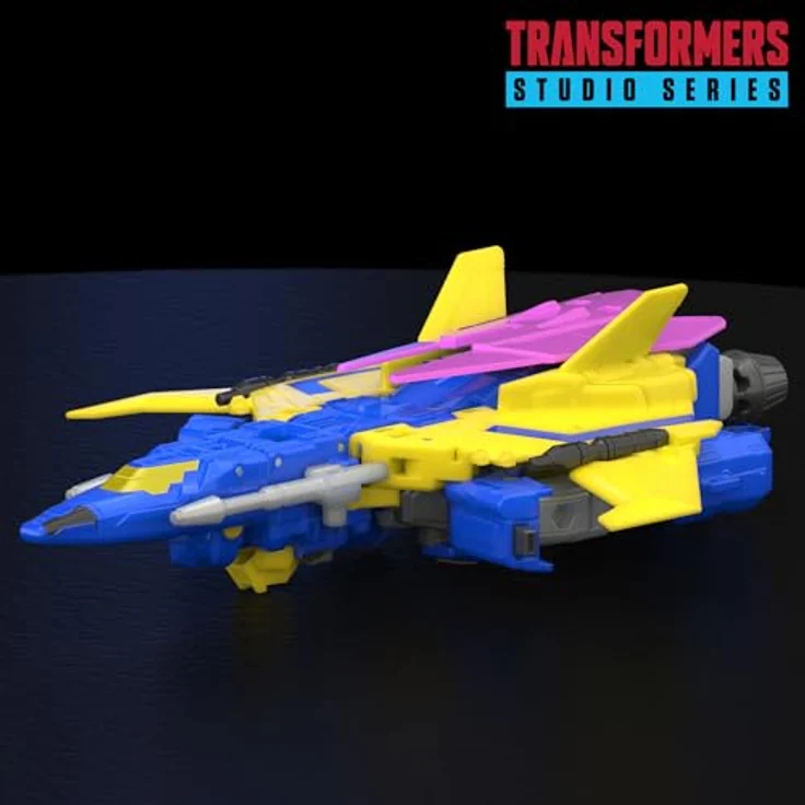 Transformers Studio Series Voyager-Klasse Sentinel Prime Action-Figur mit beweglichen Gelenken, 16,5 cm, Triple Changer und Zubehör (Schwert & 2 Blaster) – Bild 2