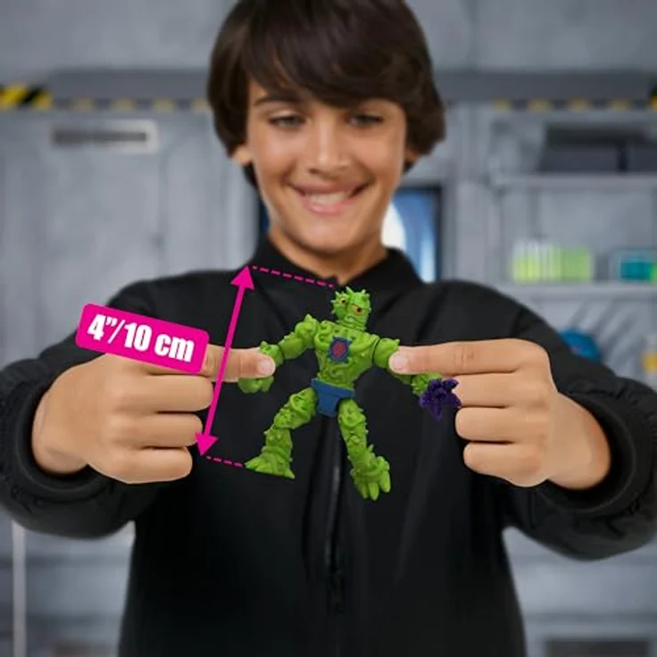 MRBEAST LAB MrBeast Lab Hybrids Megapackung, Kombiniere verschiedene Hybrid-Teile und 5 Actionfiguren, inkl. Mega Torso Panther zur Enthüllung der wahren Farben, über 30 Monster zum Sammeln – Bild 2