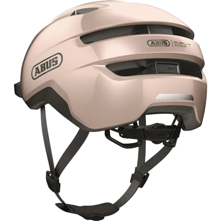 ABUS Fahrradhelm Purl-Y – geeignet für E-Bike und S-Pedelec – stylisher NTA-Schutzhelm für Erwachsene und Jugendliche – Beige, Größe L – Bild 3