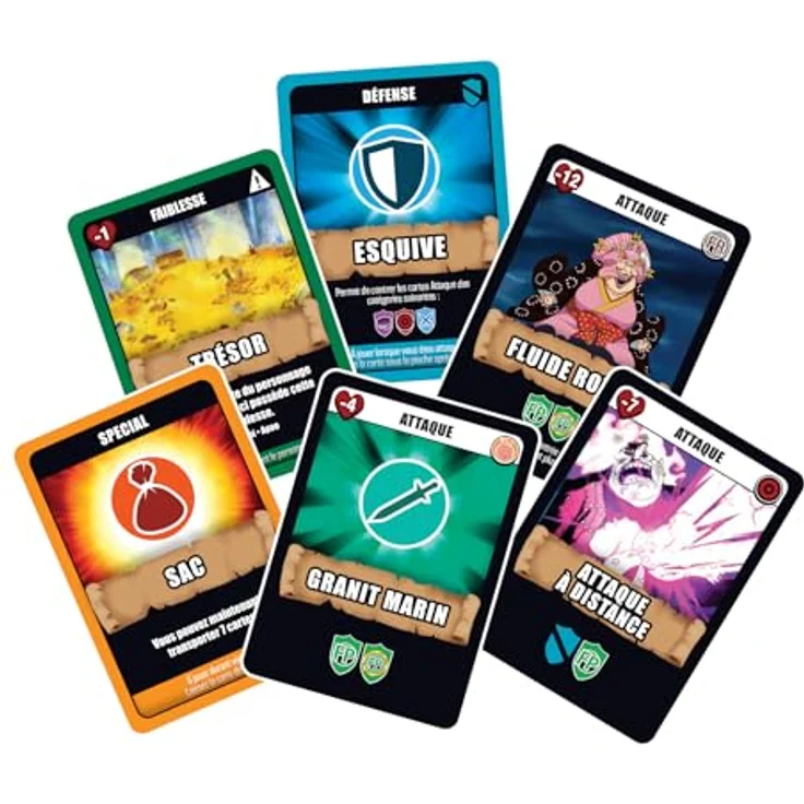 TOPI GAMES One Piece Kartenspiel Spirit, are you there? *Französische Version*, Sammelkarten für 2-12 Spieler, ab 7 Jahren, 3 Spielmodi, 30 Charakterkarten – Bild 7