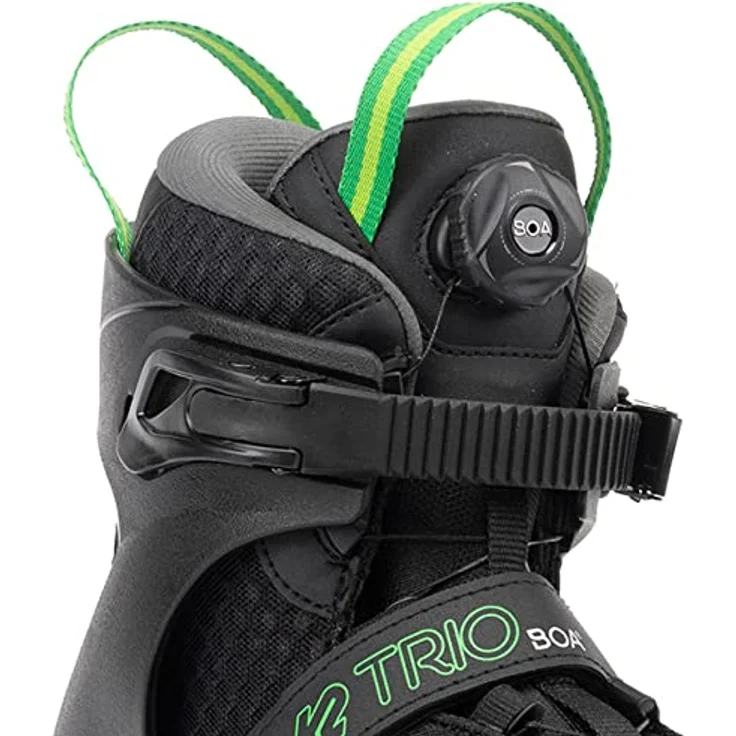 K2 Skates Unisex Inline Skates TRIO LT 100, black - green, 30G0301.1.1.105 – Bild 4