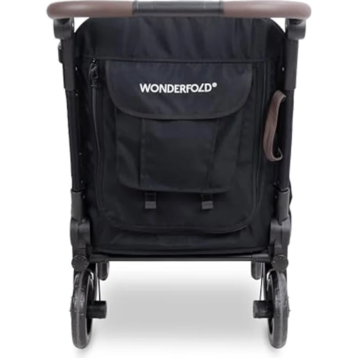 Wonderfold PFM Pet Medium Premium Flat Fold Stroller, Tier-Buggy in Schwarz, Textil, 55x106.70x70.6 cm, für Baby on Tour – Bild 4