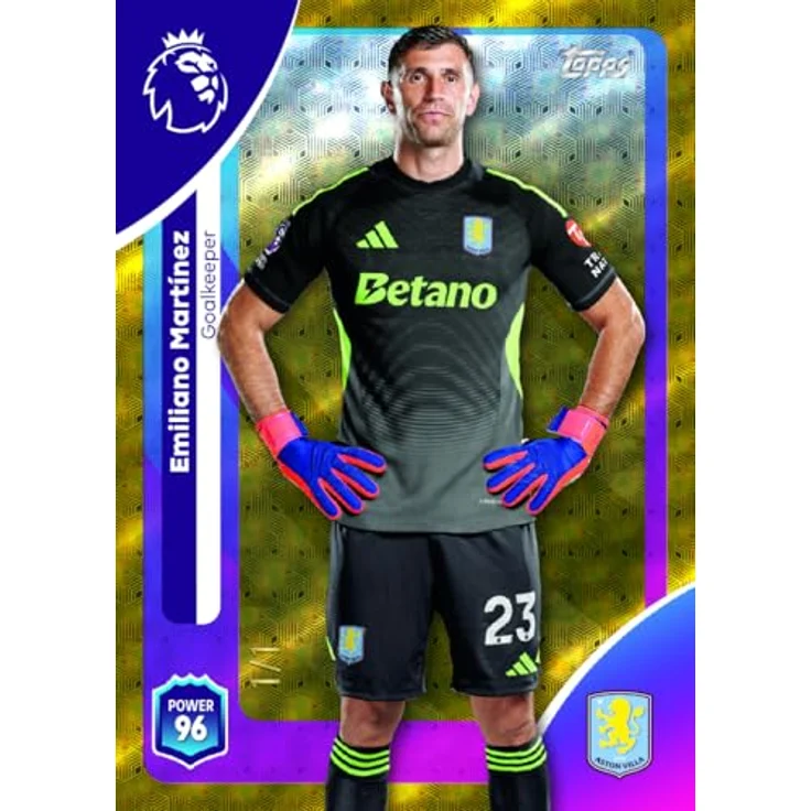 Topps Premier League 2025/26 Trading Cards Booster Display, 28 Boosterpackungen mit je 10 Karten, exklusive Hall of Fame Motive – Bild 4