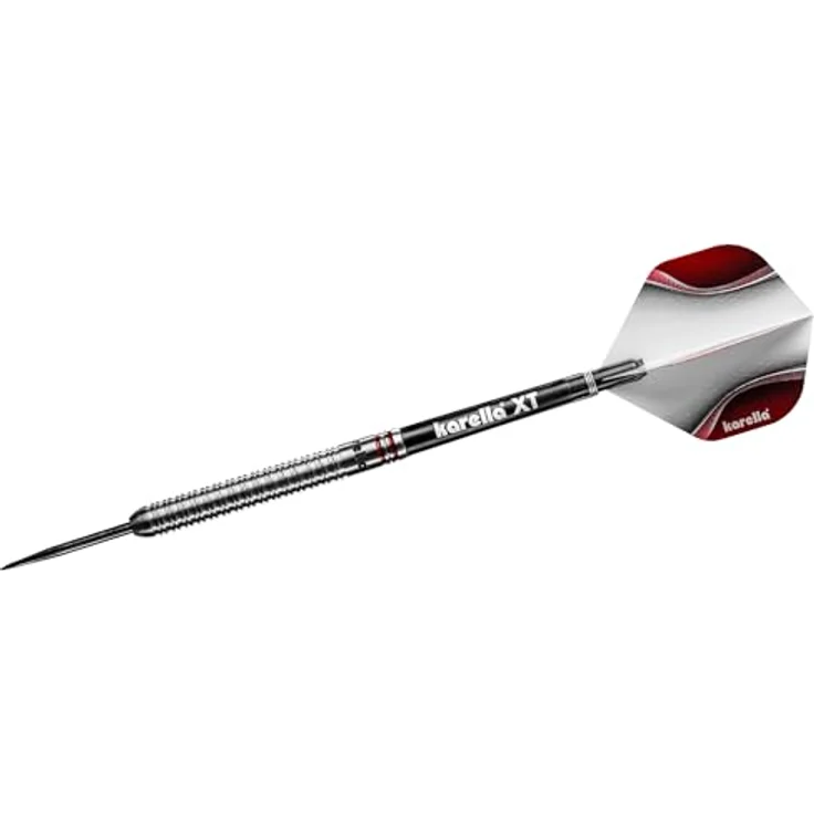 Karella Shotgun 80% Tungsten Steeldart, 22g, für Klassische Dartscheibe, 3 Dartpfeile mit Metallspitze, Dartboard, Wolfram, Profidart mit Flight und Shaft – Bild 2
