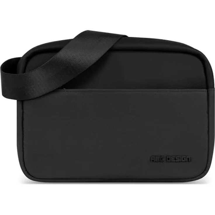 ABC Design Hip Bag Umhängetasche, stilvolles Design mit pfiffigen Fächern, Coal – Bild 2