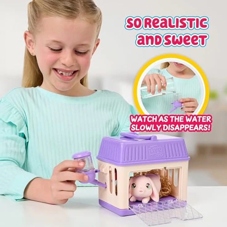Moose Toys Little Live Pets Mama Surprise Mini Spielset Hase mit 2-4 Überraschungskaninchenbabys und Nistmaterial, ab 5 Jahren – Bild 5
