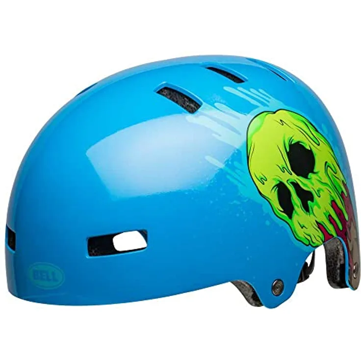 Bell Herren Local Fahrradhelme, Gloss Blue Ice Scream, M