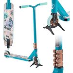 Arebos Stunt Scooter Tretroller | ABEC-9 Kugellager | inkl. Ständer | Alu Trittbremse | für Kinder und Erwachsene | bis 100kg belastbar | Kickroller | Kickscooter