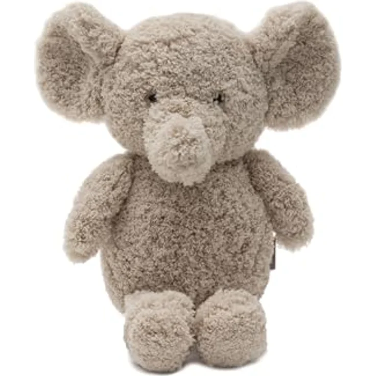 Jollein Kuscheltier Elefant – Elephant Tales – 25 cm – Sand – Extra weich – Handwaschbar – Für Babys und Kinder – Geschenk zur Geburt – Bild 1
