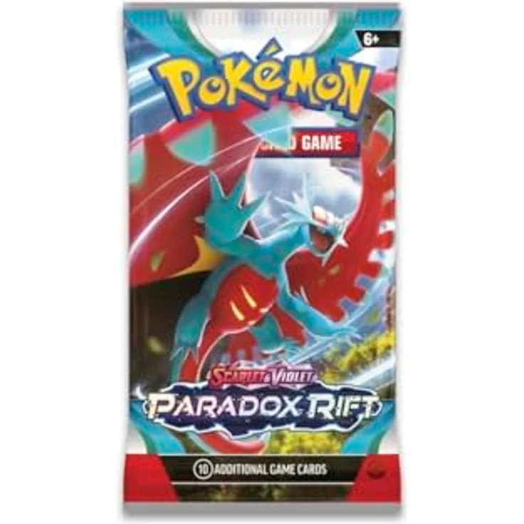 Pokémon Paradox Rift Booster Pack | Sammelkarten-Spiel | Trading Cards Pikachu – Bild 2