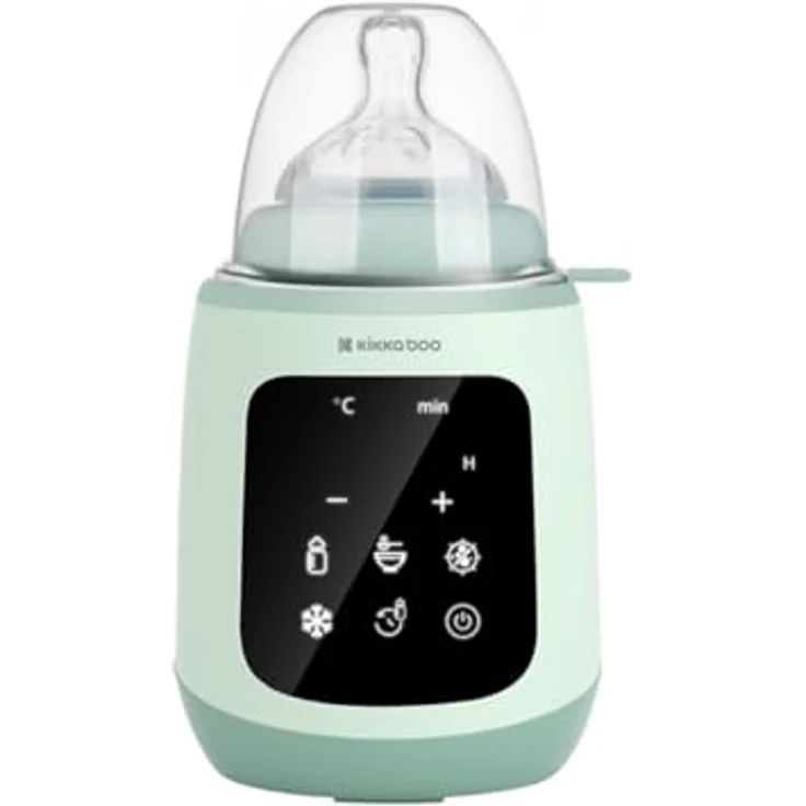 Kikkaboo Flaschenwärmer 4 in 1 Caldo sterilisieren, erwärmen, auftauen, Timer, Farbe:grün – Bild 5