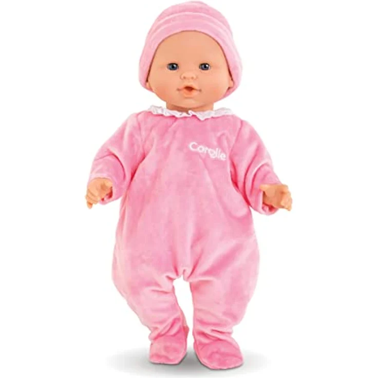 Corolle 9000141130 - Mon Grand Poupon Pyjama, Mütze, für alle 36cm Corolle Babypuppen, ab 2 Jahren – Bild 2