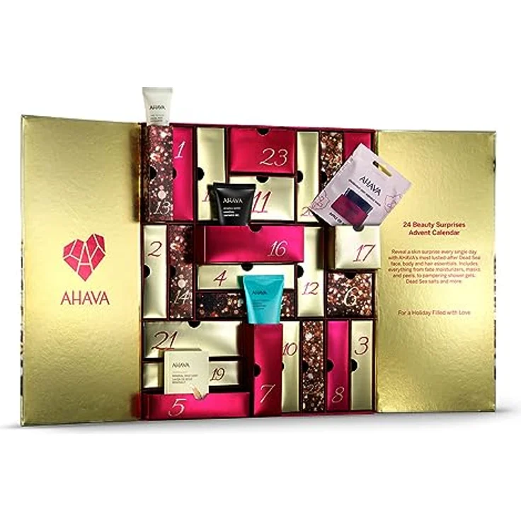 Ahava The Adventure Adventskalender, 24-teilig mit Beautyartikeln und Mineralien aus dem Toten Meer – Bild 3
